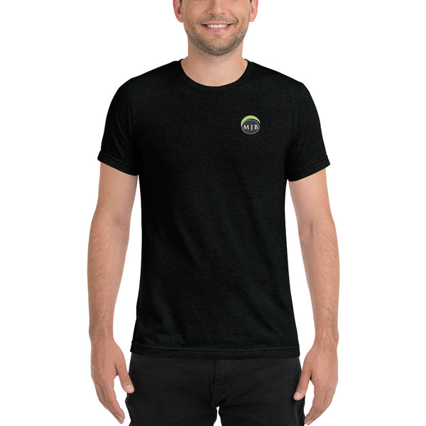 MJB Printed Vintage Tri-Blend Short sleeve t-shirt