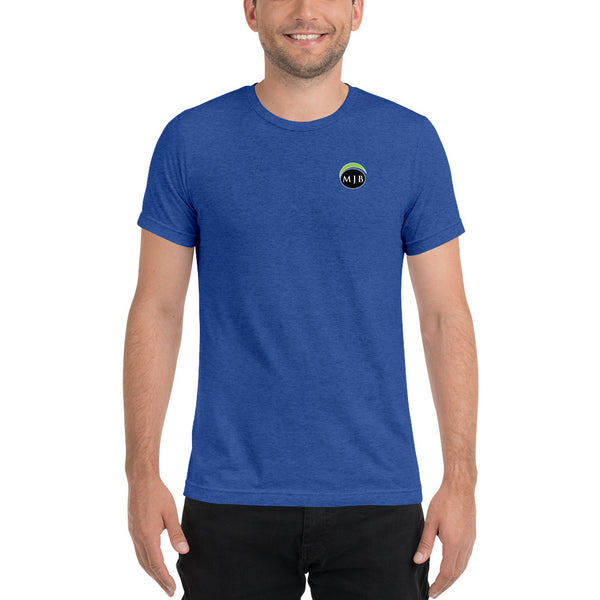 MJB Printed Vintage Tri-Blend Short sleeve t-shirt
