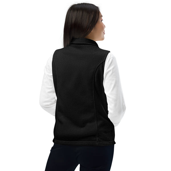 MJB Embroidered Women’s Columbia fleece vest