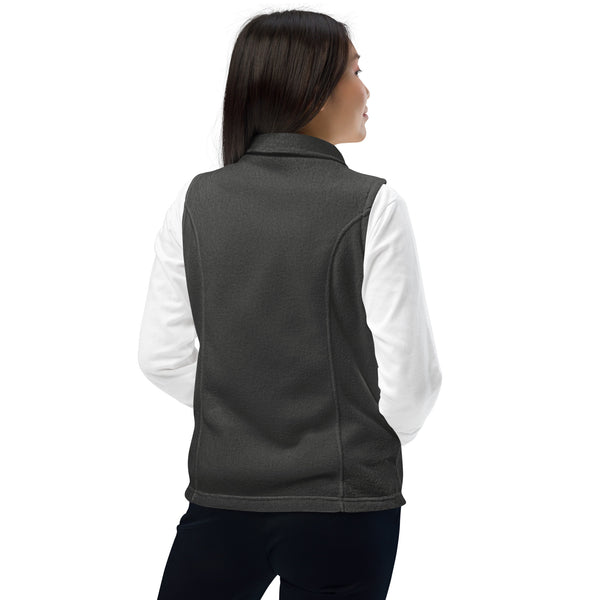 MJB Embroidered Women’s Columbia fleece vest